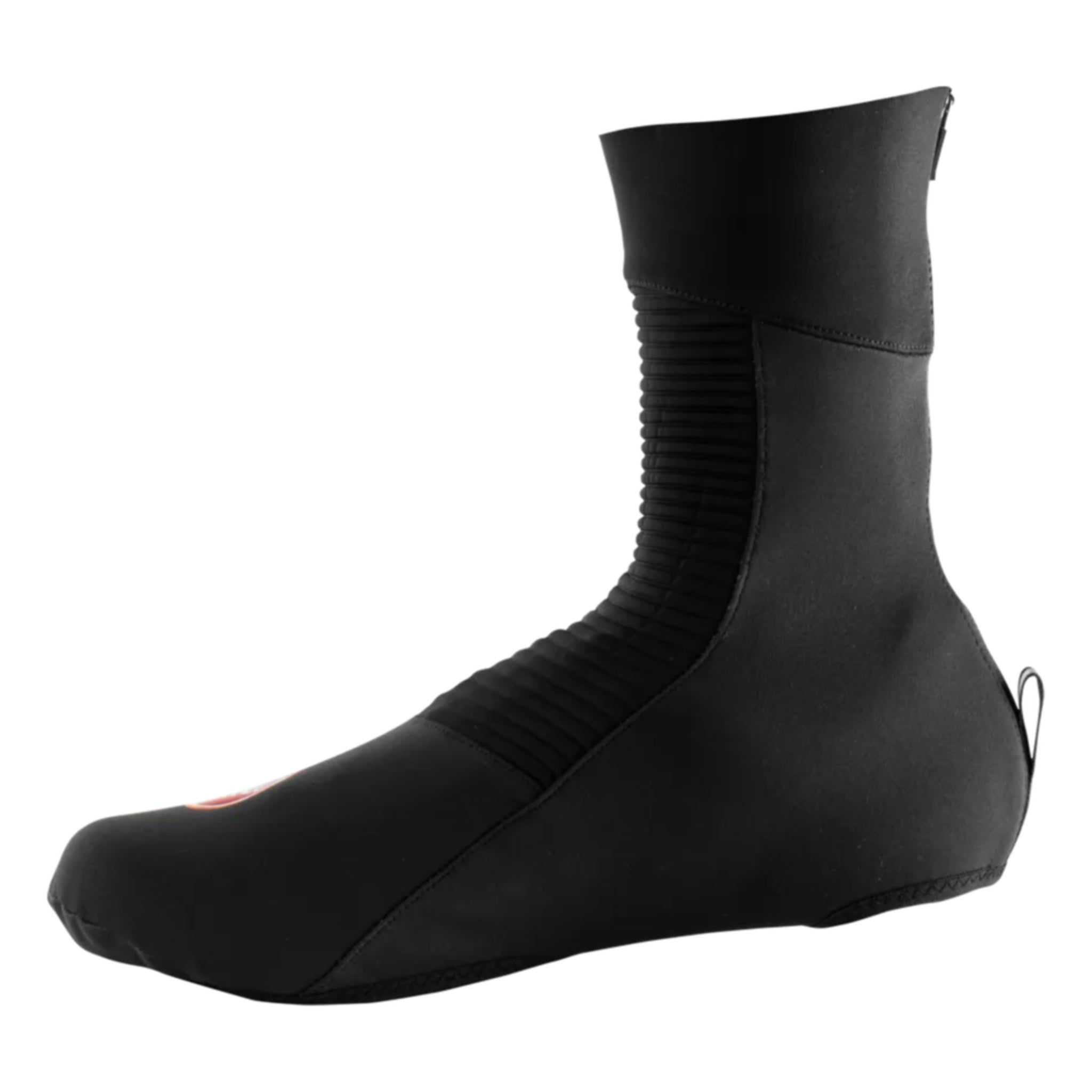 Castelli Entrata Black Shoe Covers with Fleece Insulation