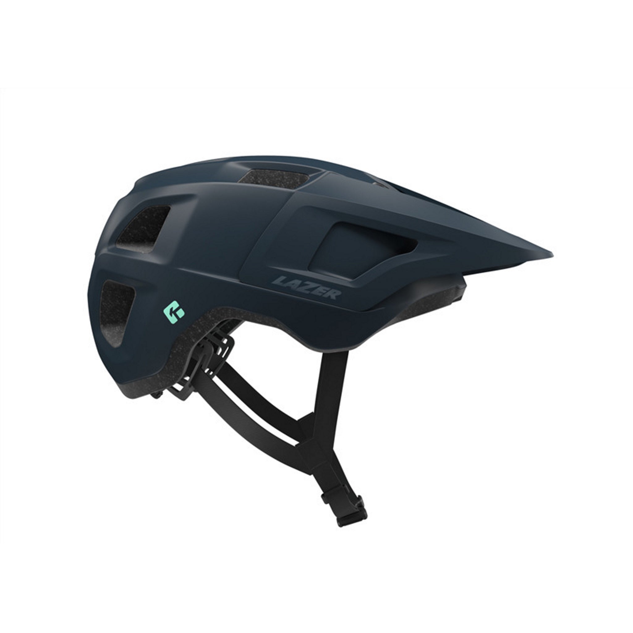 Lazer Lupo Kineticore Mountain Bike (MTB) Helmet in Matte Navy Color