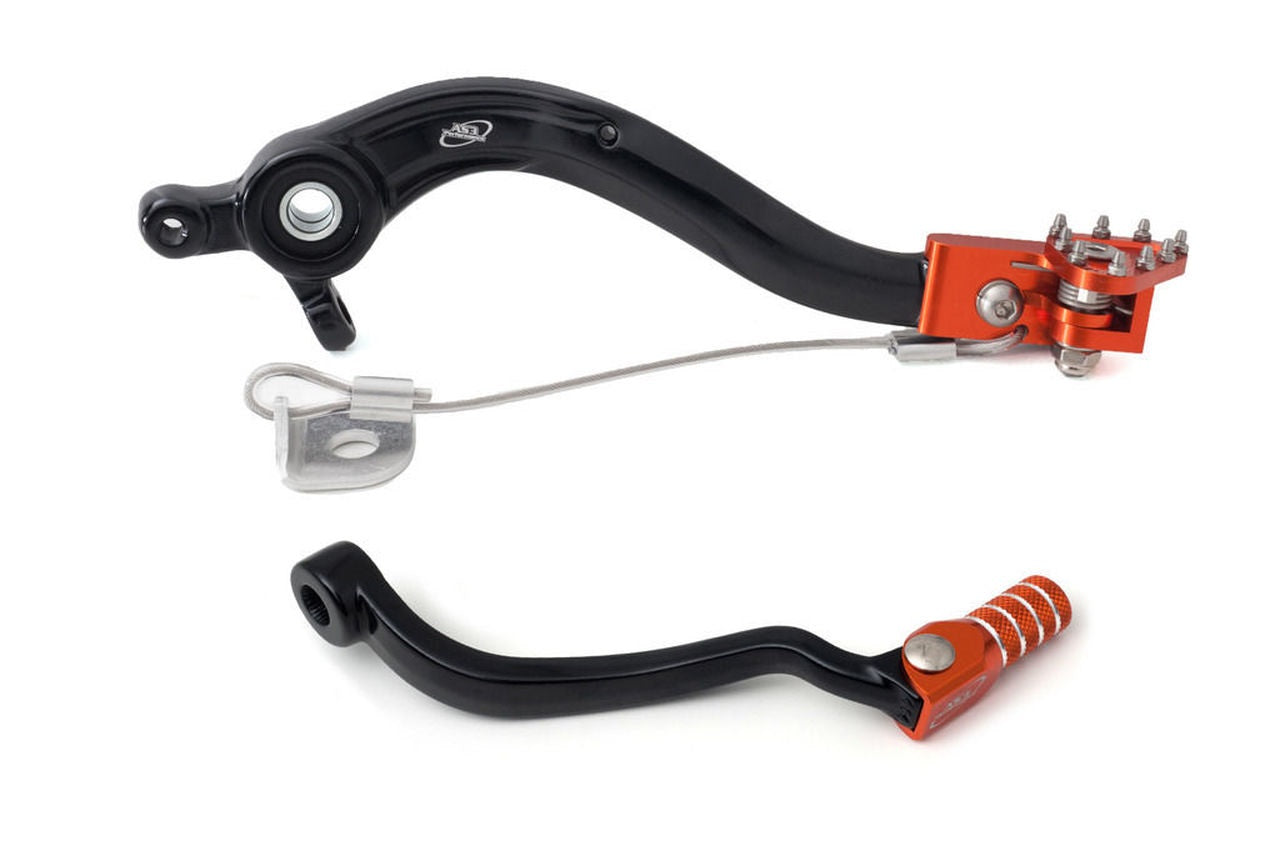 KTM 250 350 SX-F XC-F 2016 AS3 GEAR LEVER & REAR BRAKE PEDAL COMBO